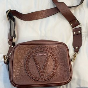 Mario Valentino brown cross body very lightly worn